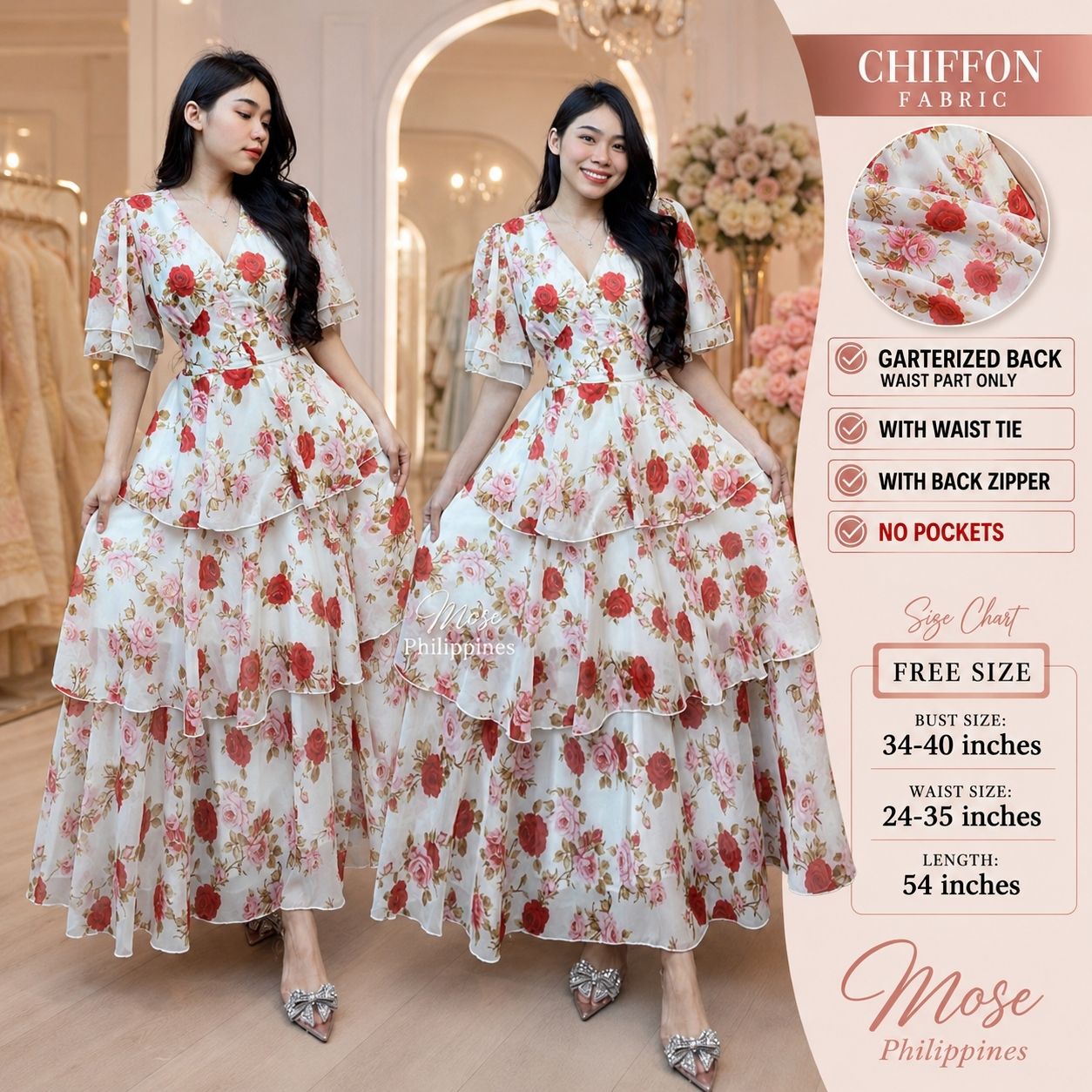 B5 VIETNAM TT475 ROSY PEARL (FREE SIZE) - Image 1